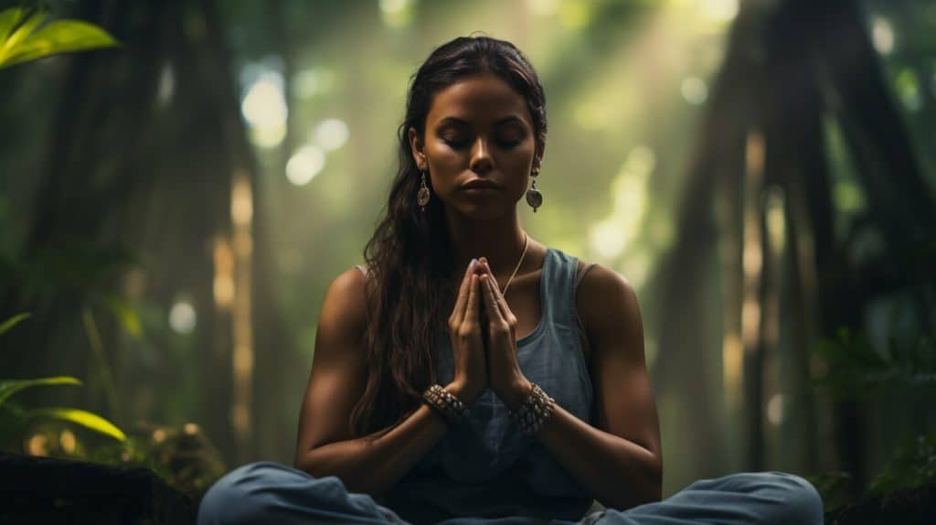 meditación para calmar el estrés diario